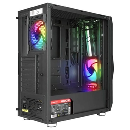 Rampage X-FORCE 600W 80 Plus Bronze Gaming Case