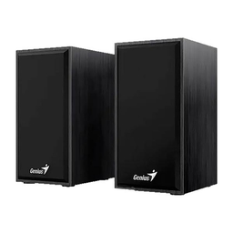 Genius SP-HF180 USB Wooden Black Stereo Speakers