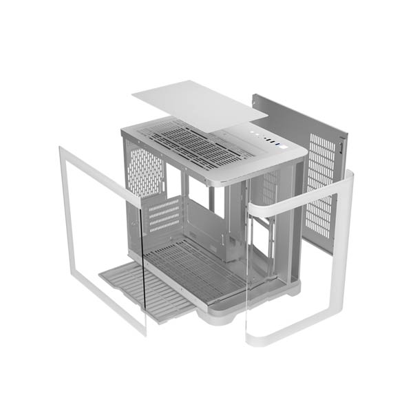 1stplayer Computer Case UV5-WH UV5-WH-2FCR-W-1FC-W