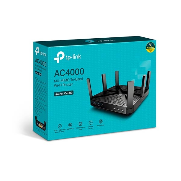 AC4000 MU-MIMO Tri-Band Wi-Fi Router