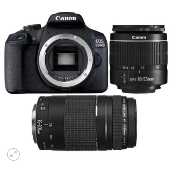 Canon EOS 2000D Kit Black 