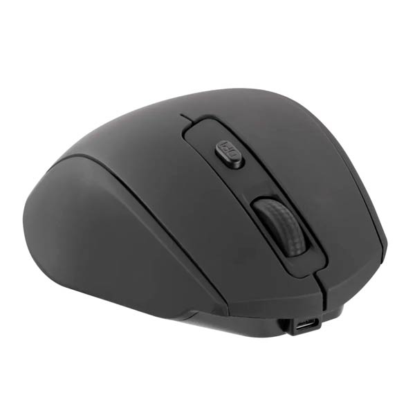 2E Mouse MF2010 Rechargeable, WL, black 2E-MF2010WB