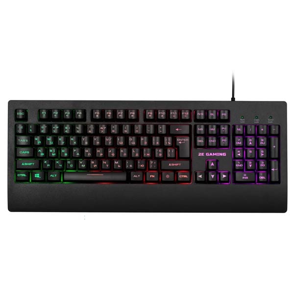 2E Gaming Keyboard KG330 EN/UA/RU 2E-KG330UBK