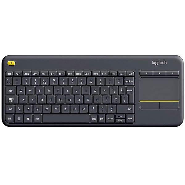 Logitech K400 Plus Wireless Touch Keyboard Black 920-007145