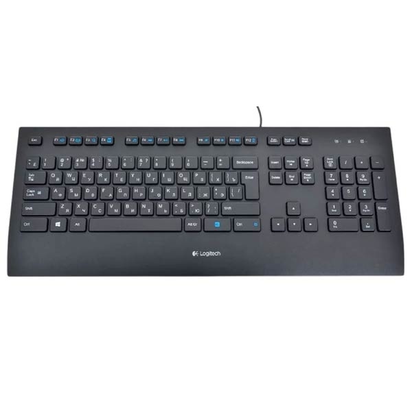 Logitech Corded Keyboard K280E Business Russian layout 920-005215