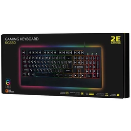 2E Gaming Keyboard KG330 EN/UA/RU 2E-KG330UBK