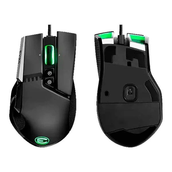EVGA X17 Wired Ergonomic Gaming Mouse 903-W1-17BK-KR