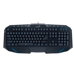 KB-G265 Gaming Keyboard Blue LED backlight 8 Multimedia Keys 31310056103-D