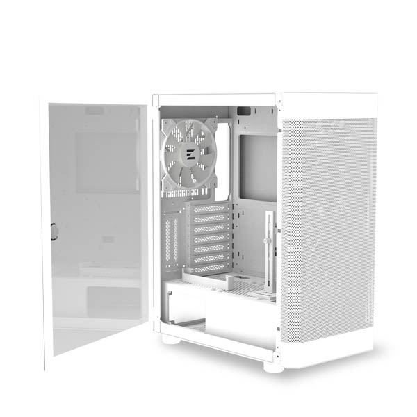 Zalman i4 TG White Mid-Tower Case