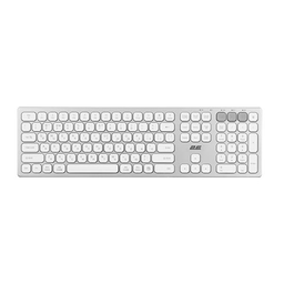 2E Keyboard membrane KS270 WL BT EN/UK Silver-White 2E-KS270WBWH_UA