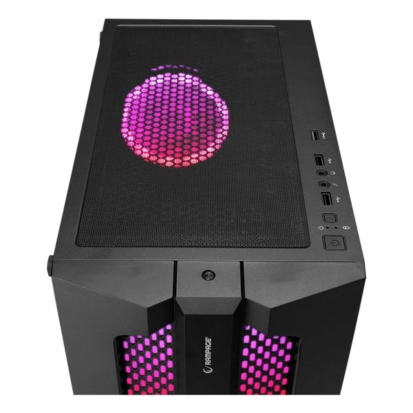 Rampage X-BASE 600W 80 Plus Bronze Gaming Case