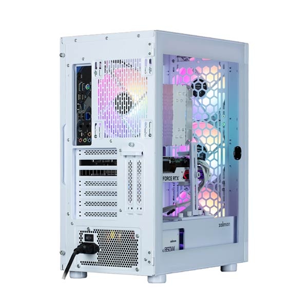 Zalman i4 TG White Mid-Tower Case