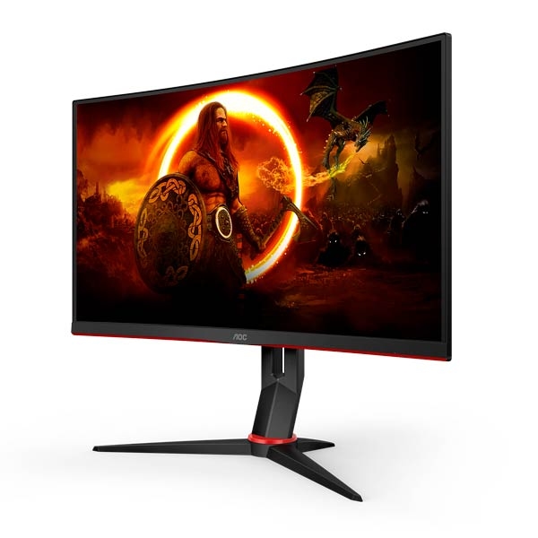 AOC CQ27G2U/BK 27 inch QHD Curved Gaming Monitor
