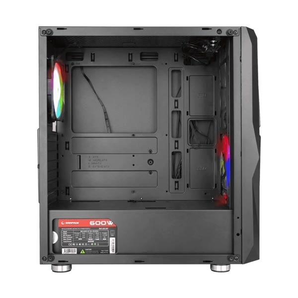 Rampage X-FORCE 600W 80 Plus Bronze Gaming Case
