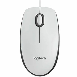 Logitech Mouse M100 White EMEA 914 AKOYA HANGTAB BOX M100 910-006764