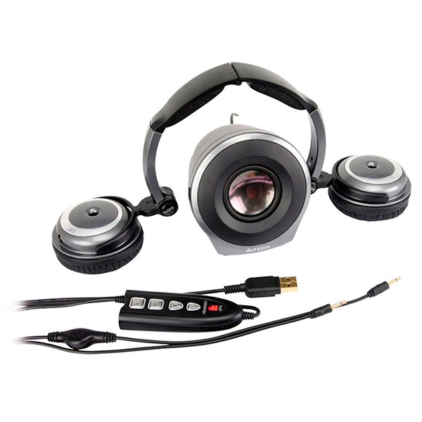 A4Tech HSB-100U Headphones and USB 2.1 Speakers