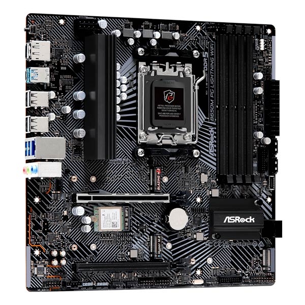 ASRock B650M PG Lightning WiFi 6E Motherboard 