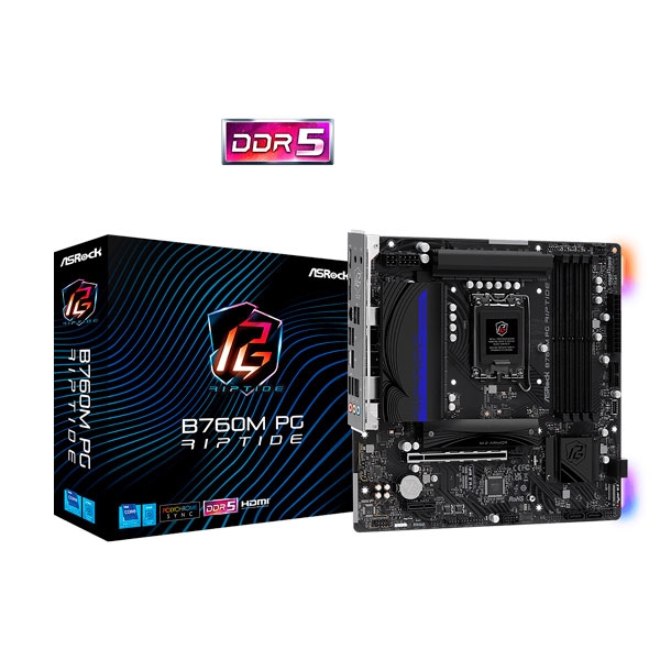 ASRock B760M PG Riptide Motherboard