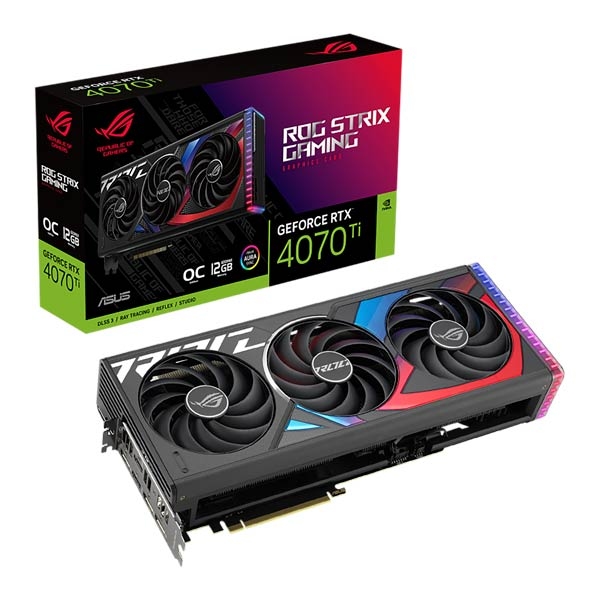 ASUS ROG Strix GeForce RTX™ 4070 Ti 12GB OC