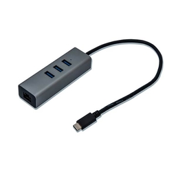 Type-C to 3xUSB + RJ45 Adapter
