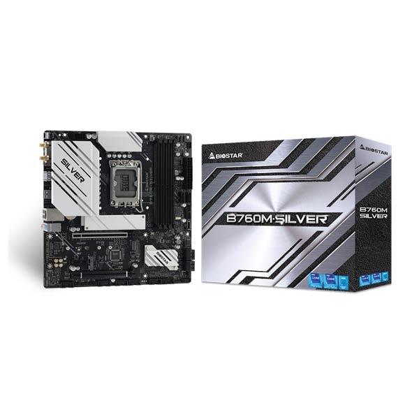 Biostar B760M-SILVER Motherboard