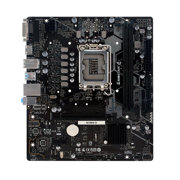 Biostar H610MHD D5 Motherboard
