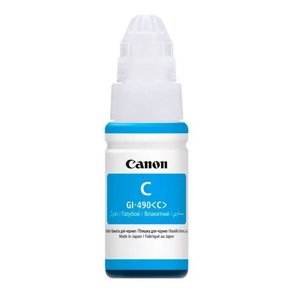 Canon GI-490 Cyan Ink Bottle - 70ml