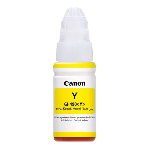 Canon GI-490 Yellow Ink Bottle - 70ml