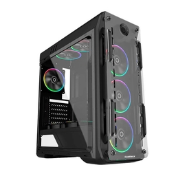 Gamemax Optical G510 BK 4x ARGB Case