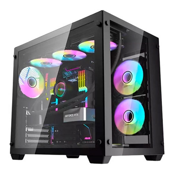 Darkflash C285 ATX Mid Tower Gaming PC Black