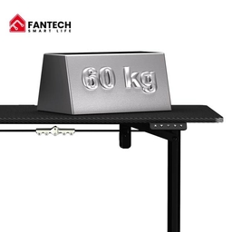 Fantech WS311 Work Station Adjustable Rising Black Desk