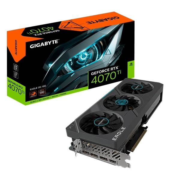 Gigabyte GeForce RTX™ 4070 Ti 12GB 3X EAGLE OC