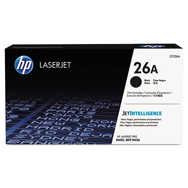 HP 26A CF226A Black Original LaserJet Toner Cartridge