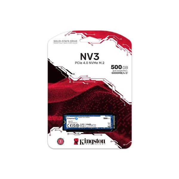Kingston 500GB NV3 NVMe SSD