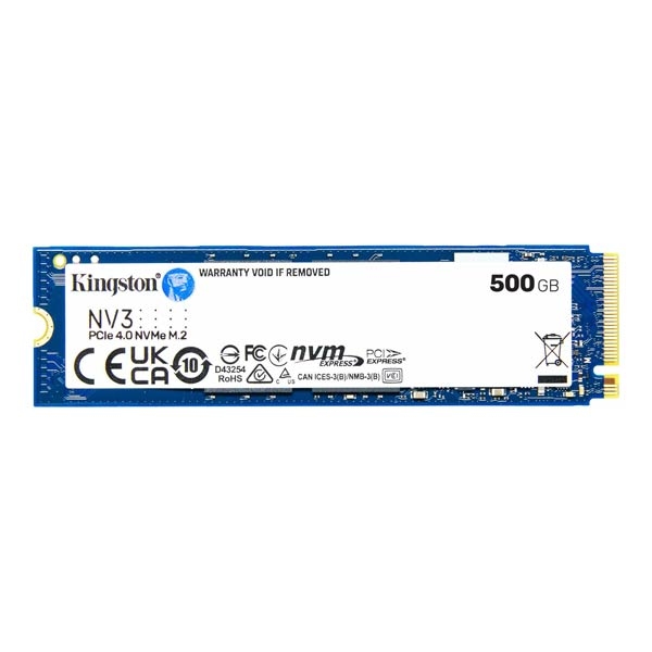 Kingston 500GB NV3 NVMe SSD
