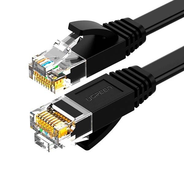 GCabling Patch cord Cat6 5m Black, Yellow, White