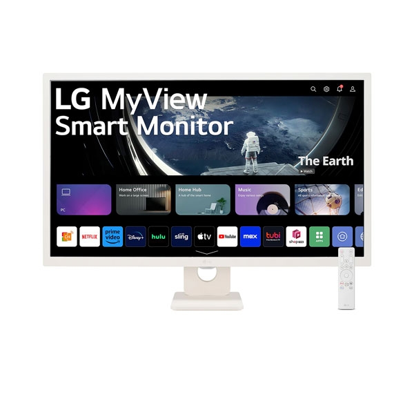 Lg 31.5" Full HD IPS Smart Monitor with webOS 32SR50F-W