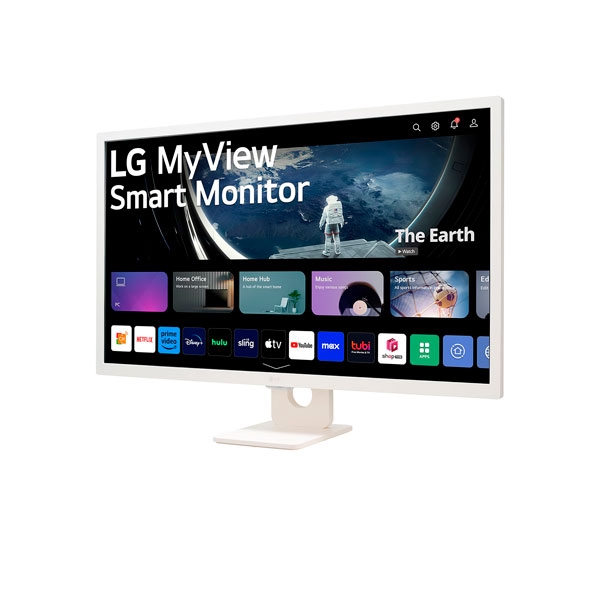 Lg 31.5" Full HD IPS Smart Monitor with webOS 32SR50F-W