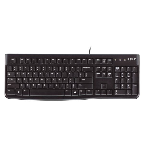 Logitech Keyboard K120 EMEA Russian 920-002522