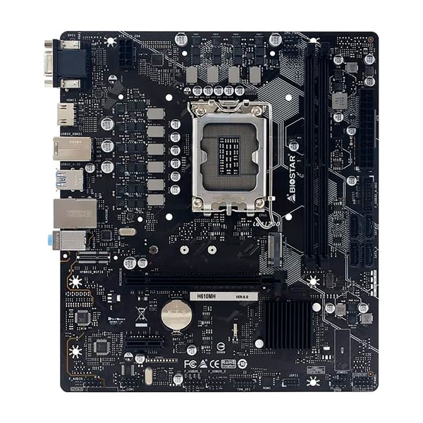 Biostar H610MH LGA 1700 Motherboard
