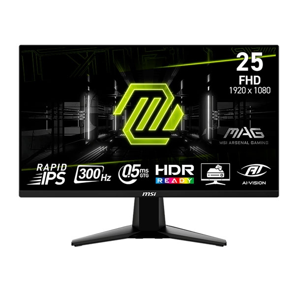 MSI MAG 255XF 25" FHD 300Hz Flat Gaming Monitor