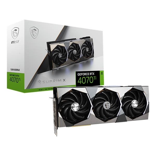 MSI GeForce RTX™ 4070 Ti 12GB Suprim X