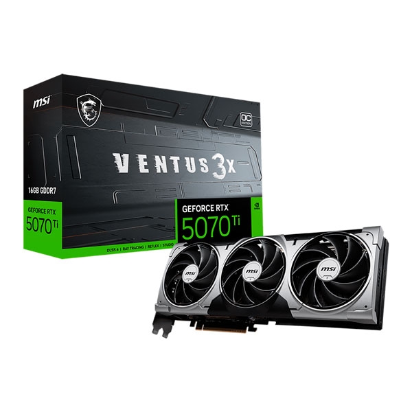 MSI Ventus RTX 5070 Ti 16GB  3X OC