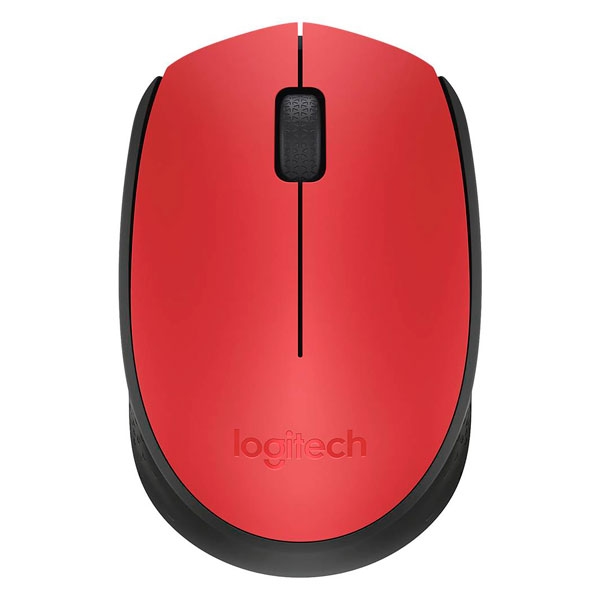 Logitech M171 Wireless Mouse Red