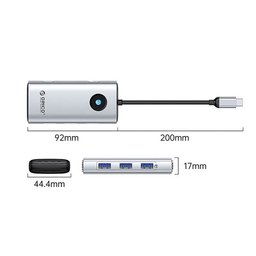 ORICO Type-C 6-in-1 5Gbps Multifunction Docking Station PW11-6P