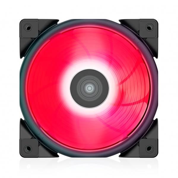 PCcooler HALO FIXED COLOR Red