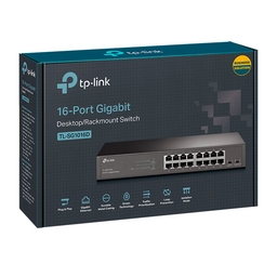 TP-Link TL-SG1016D 16-Port Gigabit Desktop Rackmount Switch