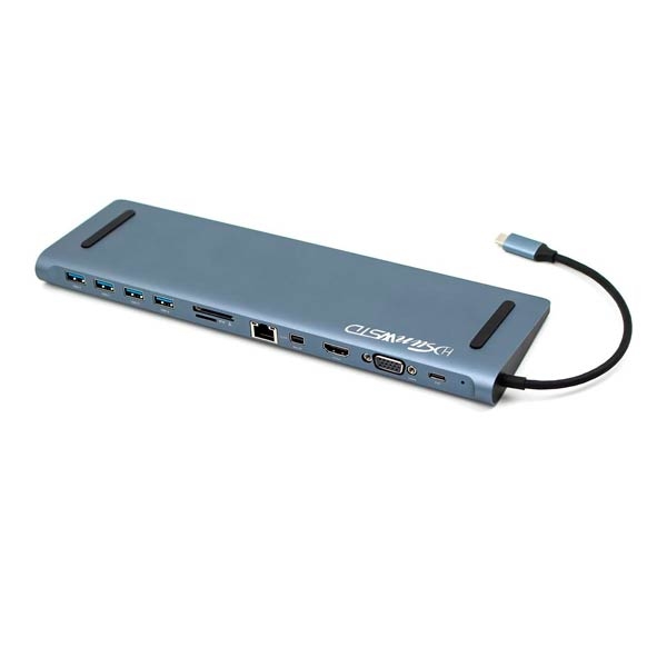 USB C Hub, USB C Adapter 12 in 1