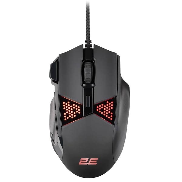 2E GAMING Mouse MG320 RGB USB-A Black Mouse 2E-MG320UB