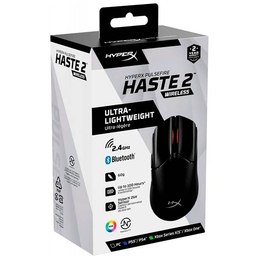 HyperX Pulsefire Haste 2 Wireless Gaming Mouse Black 6N0B0AA